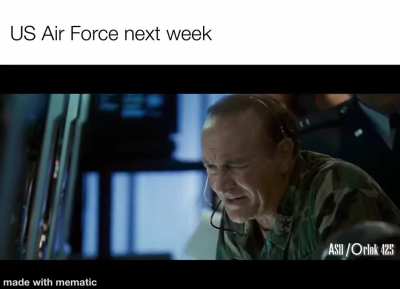 Epic air battle next week