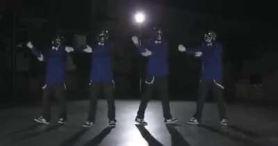 Amazing Robot Dance Routine by Technicianz
