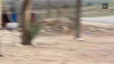 Video of syrian rebels attacking SAA positions at Eastern Homs during the syrian opposition offensive 2024.