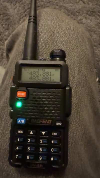 What does this sound mean? Just static artifact?
