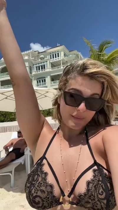 Bebe at the beach