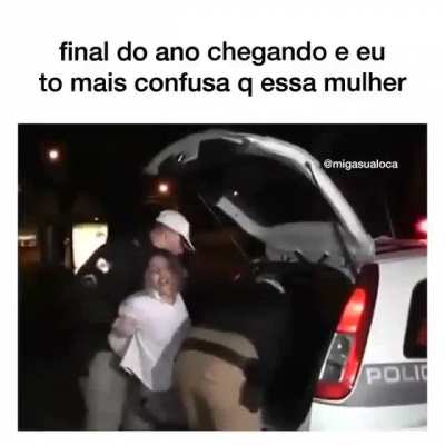 Esquerdopata quando é preso.