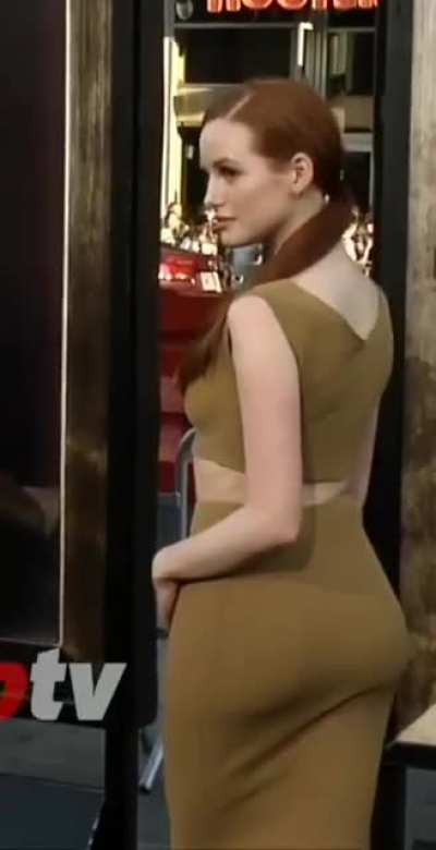 She knows what should she do for the best: turning her back.