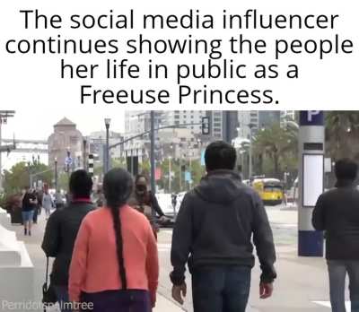 Some Freeuse Princesses want their tits free for themselves. Guys just have the right to use Their Freeuse Rights to do what they want with them.