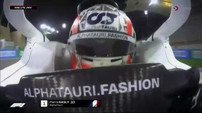 Pierre Gasly Headbanging
