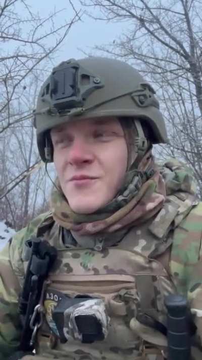 Bakhmut soldier Roman explains how surreal the war is and just then there is another attack on his position