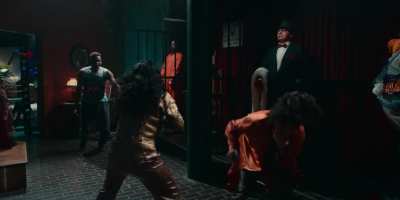 Two scenes from Jackpot! (2024 film)
