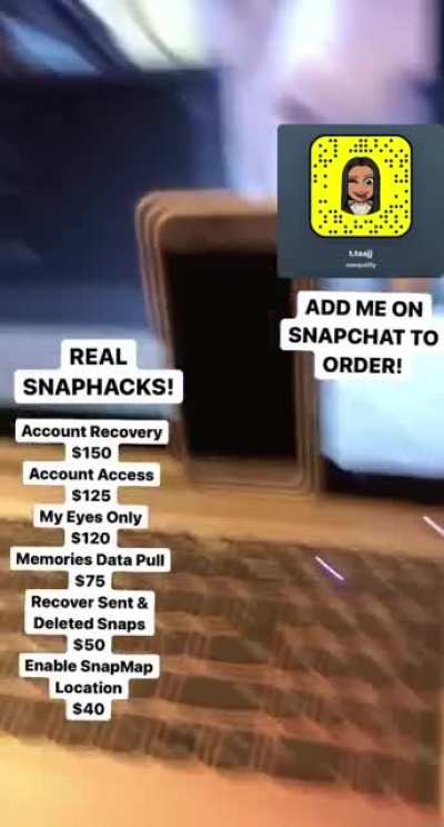 You guys need a REAL Social Media Hacker? add @naequality For Snapchat, Instagram, & Facebook Hacks. Hit The Telegram Group Link In Comments For Proof!