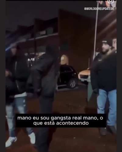 Wannabe gangster meets real gangster