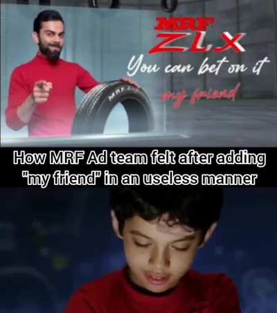 Virat pls come to studio to dub 