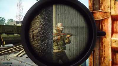 Cant tell if he was a normal scav or player scav, either way, hilarious.