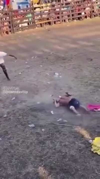 to do a backflip over a bull