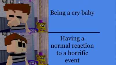 Why does he cry?