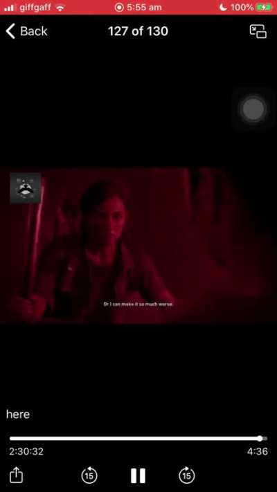 NORA DEATH SCENE