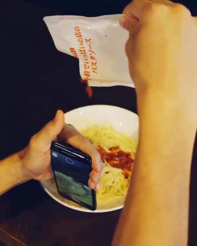 Shooting Of Cooking Pasta.
