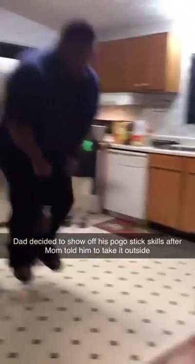 Dad's can pogo, too.