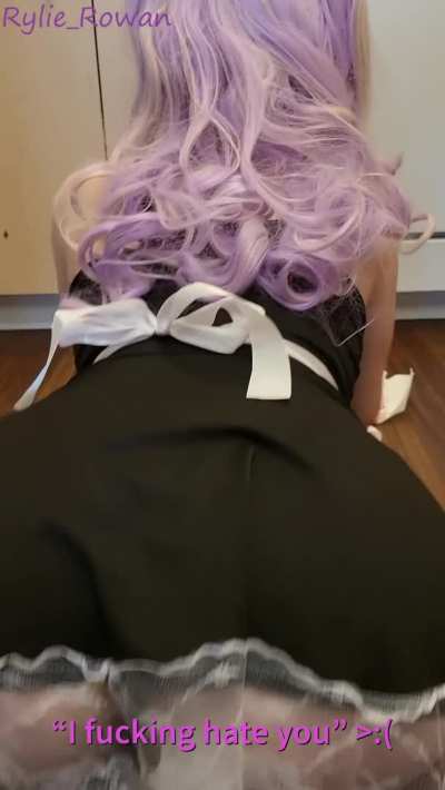 My brother blackmails me into being his maid for the day