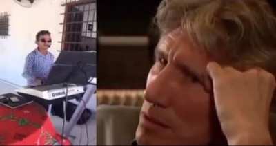 Rog and Dave watching audition tapes for a keyboardist after Rick got fired