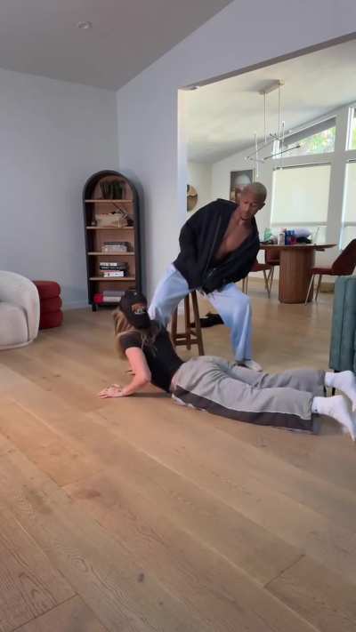 Crazy dance moves
