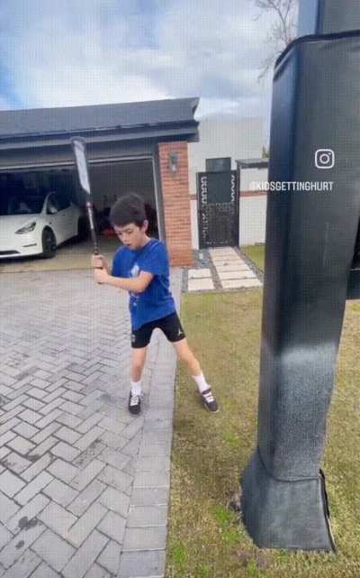 Little slugger.