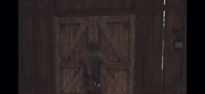 Stepping outside Darrow Livestock as a solo with the bounty