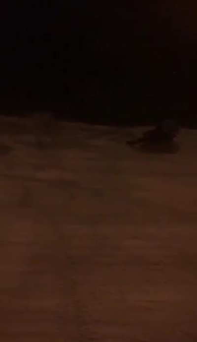 WCGW Extreme land based winter tubing.