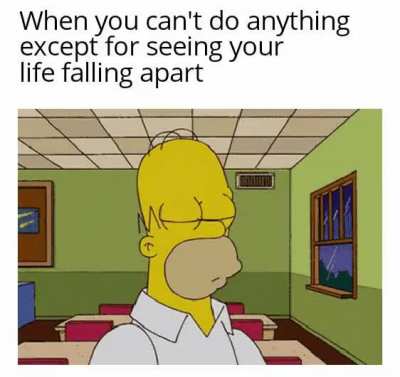 I am just blinking.