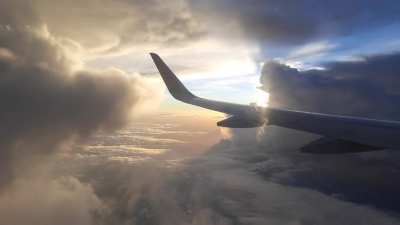 I love the window seat during monsoons!