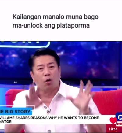 Di pa senador arogante na. 