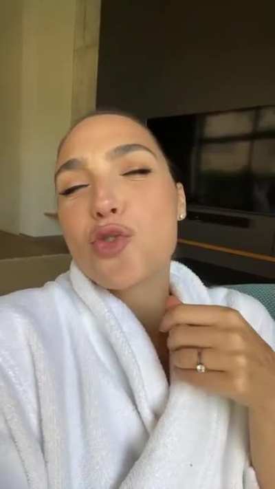 Gal being her absolute adorable self