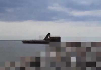According to Ukrainian military analyst Taras Chmut, during the battle for Zmiinyi Island, Ukrainian forces used MLRS installed on a barge