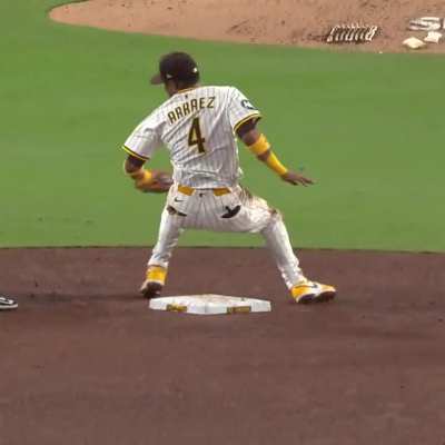 [Highlight] Mickey Moniak’s crazy slide to avoid tag at 2nd vs Padres