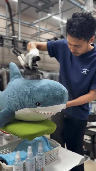 Blåhaj spa ✨🦈