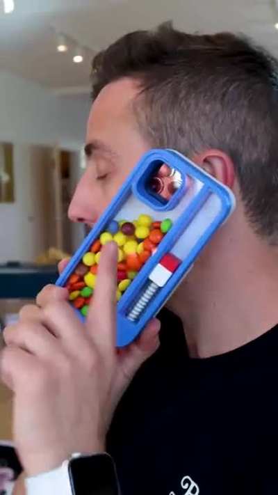 I prototype unnecessary ideas and today I made the Candy Catapult Case.