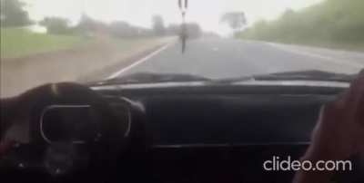 Car Engine Explodes