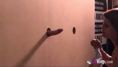 Unexpected cum pisses her off so she RUINS his orgasm and pours water on his cumming cock