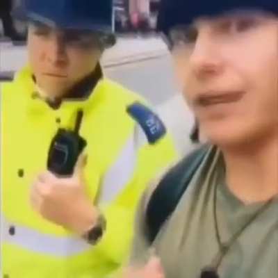 Thanks officer