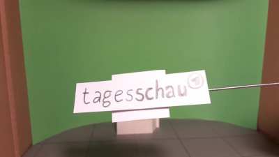 I made the ''Tagesschau'' in mini - the german version of BBC