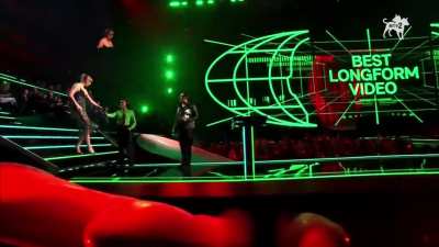 MTA EMA 2022 - Taylor Wins Best Longform Video Award