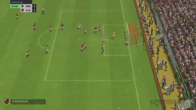 My opponent scored directly from a corner but...