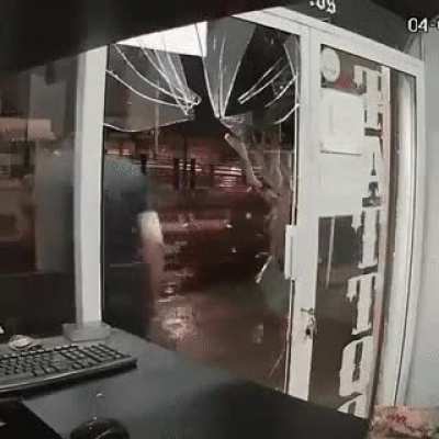 Uups ... a door was there