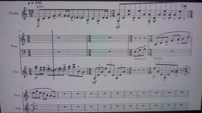 Piano and violin (unfinished)