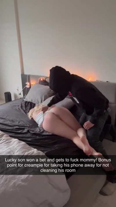 Sorry mom, I had to creampie you