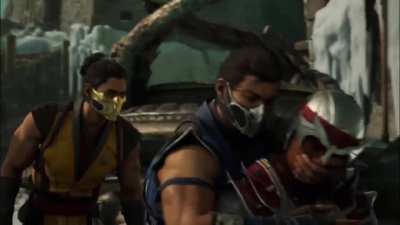 The two unexplained voices in the trailer. 
