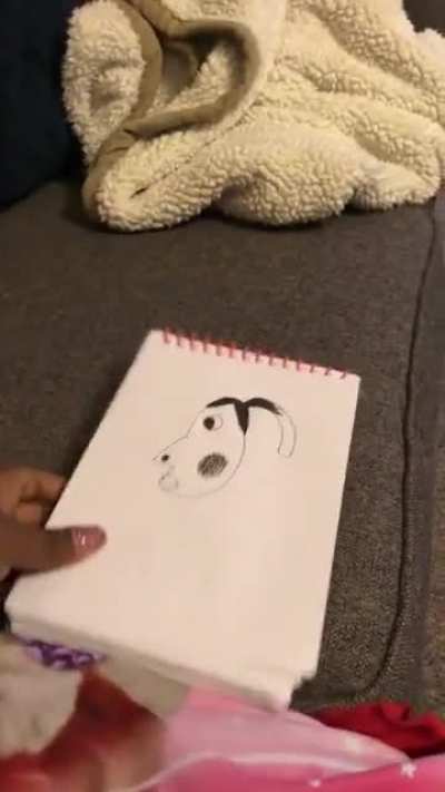 She's the new Picasso!