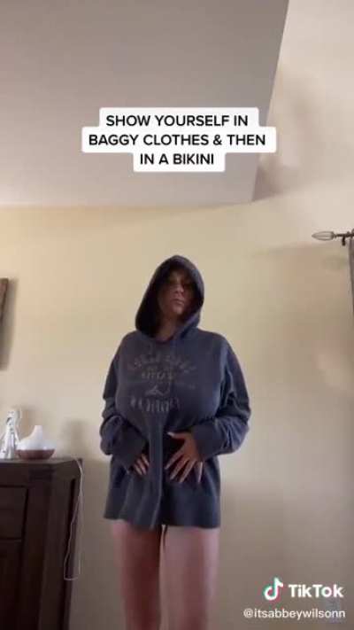 Hoodie to holyf<wbr>uckin<wbr>shitt<wbr>heyre<wbr>huge in 6 seconds
