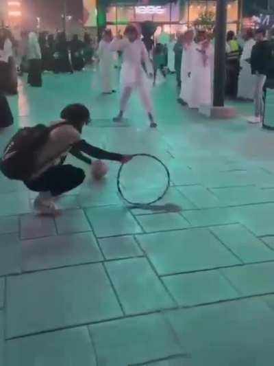 Through the hoop