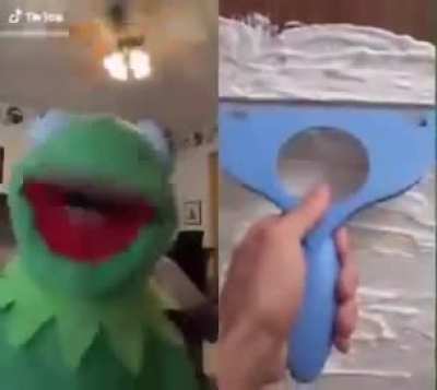 Kermit on tiktok