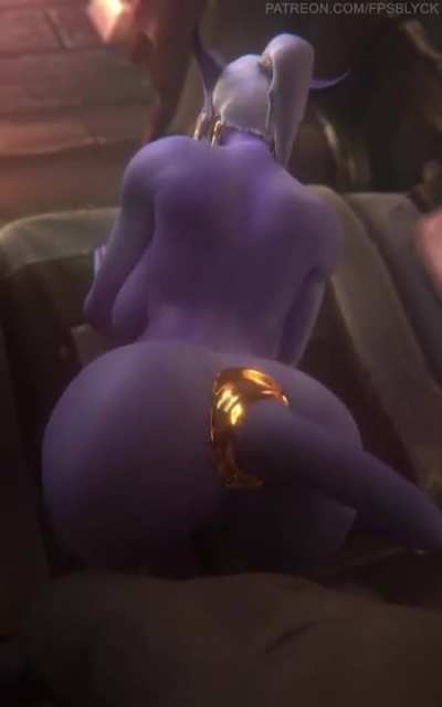 Draenei Gets Fucked From Behind (FPSBlyck) [World of Warcraft]