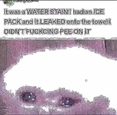 water stain